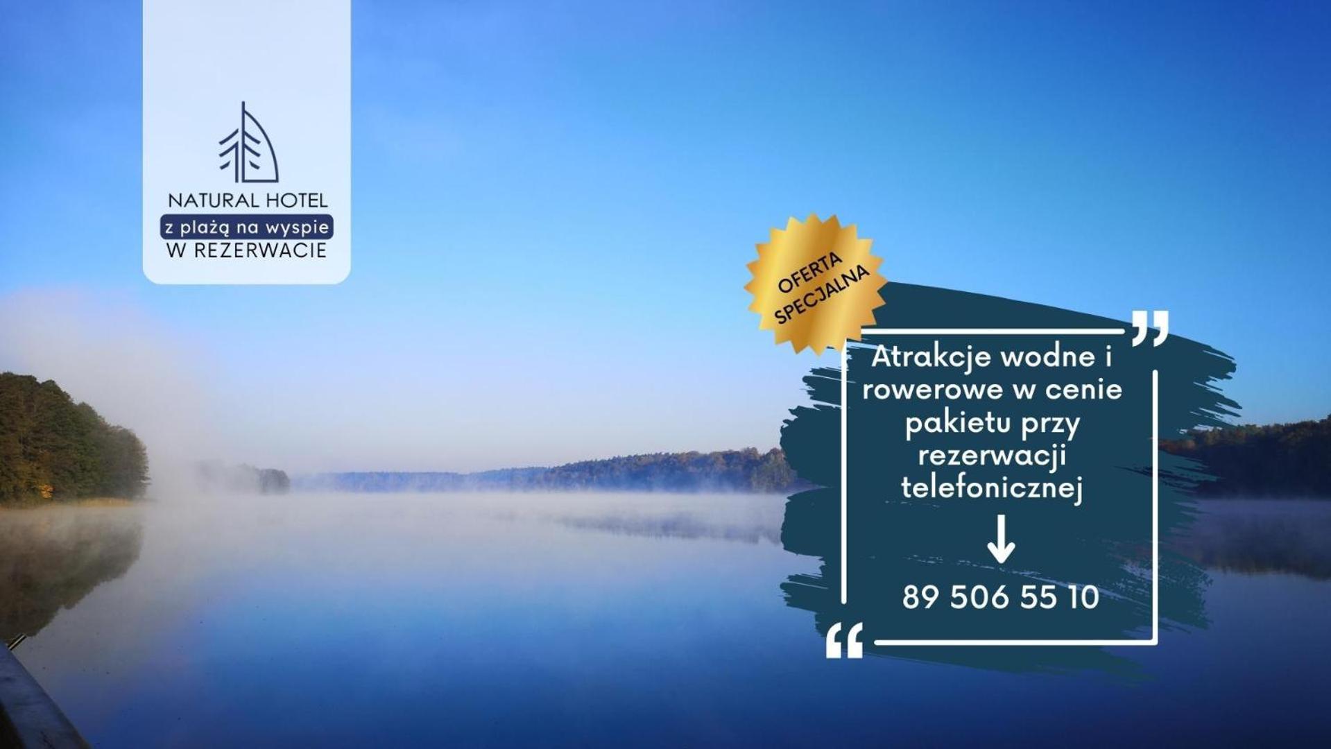 Natural Hotel-Ostroda-Basen, Spa Na III Kondygnacji-Pokoje Wellness Z Saunami Esterno foto