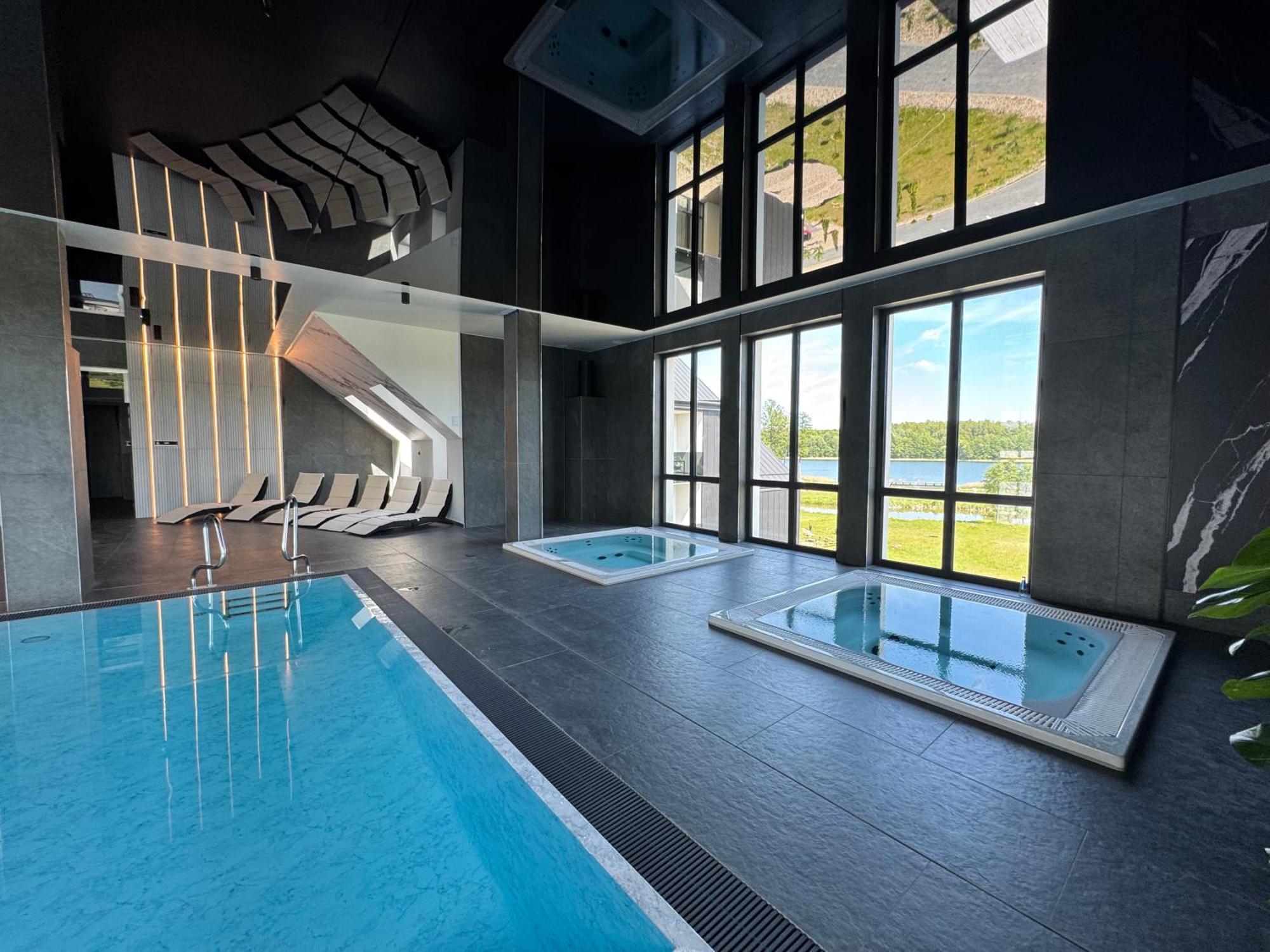 Natural Hotel-Ostroda-Basen, Spa Na III Kondygnacji-Pokoje Wellness Z Saunami Esterno foto